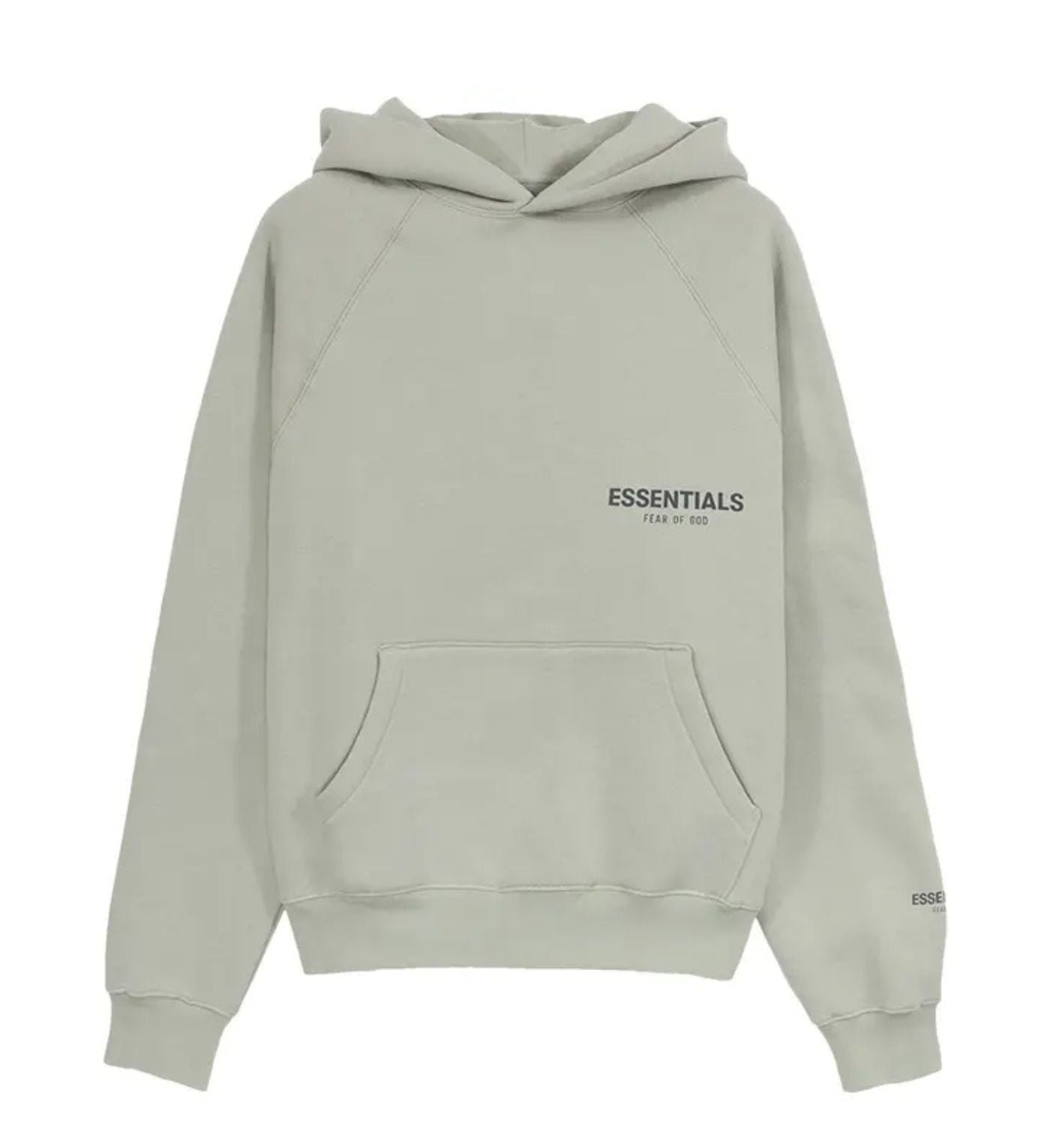 Fear of God Essentials x SSENSE Pullover Hoodie 'Green Concrete'