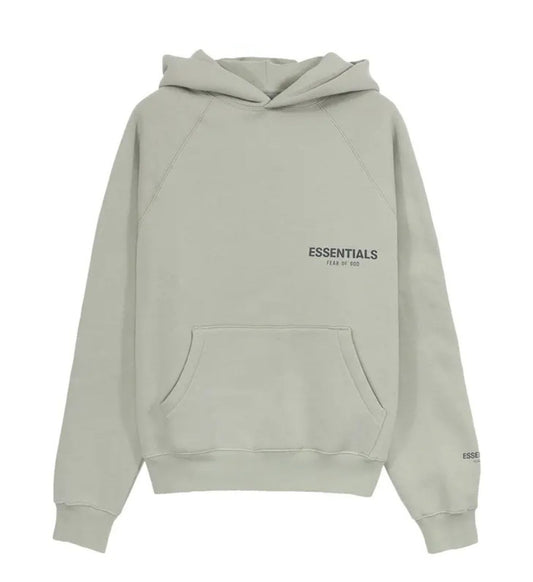 Fear of God Essentials x SSENSE Pullover Hoodie 'Green Concrete'